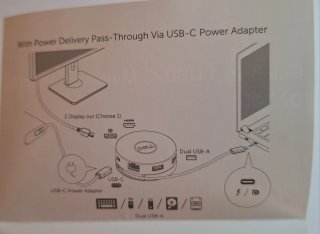 Dell Adaptador multiport USB-C 6 en 1 DA305