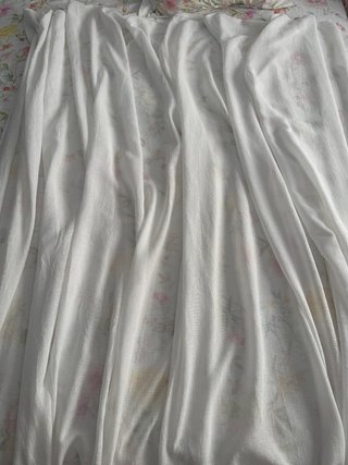 Cortinas de algodón con estampado floral