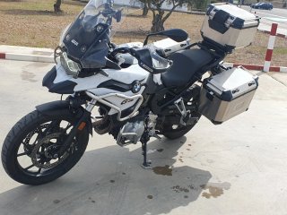BMW F750GS Adventure Plata/Blanco