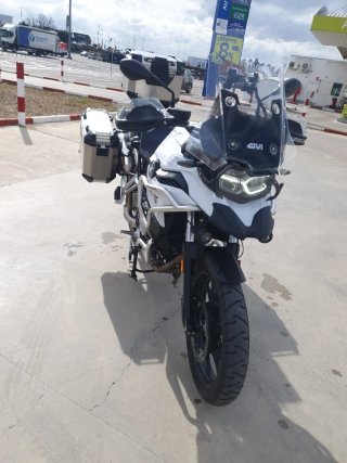 BMW F750GS Adventure Plata/Blanco