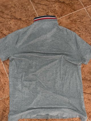 Polo Tommy Hilfiger Gris Talla XL