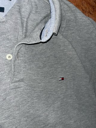 Polo Tommy Hilfiger Gris Talla XL