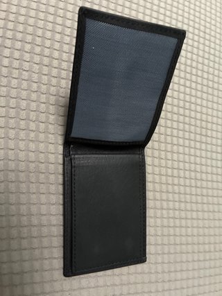 Cartera de piel hombre con bandera España