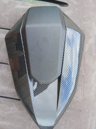 Cubierta Trasera Asiento Copiloto Carbono