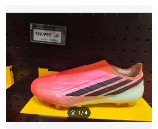 Botas de fútbol F50 Talla 30