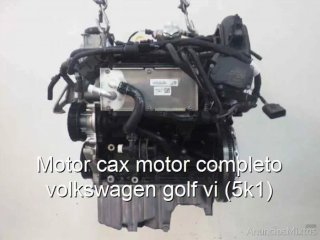 Motor cax motor completo volkswagen golf vi (5k1)