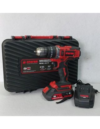 ATORNILLADOR STAYER PB18C L20 P CON BATERIA Y CARGADOR
