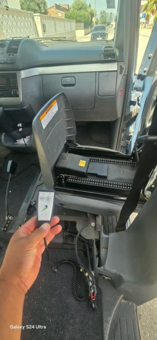 Asiento Recaro para furgoneta