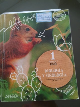 Libros 1 ESO Miguel Fernández