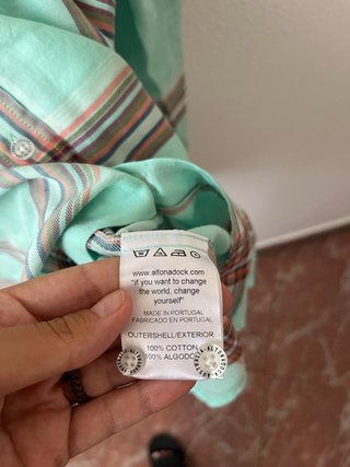 Camisa de cuadros Altonadock verde