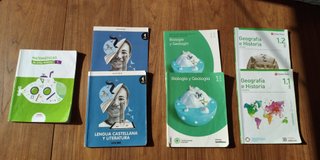 Libros 1 eso IES Villa de Mazo
