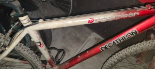 Bicicleta Rockrider Decathlon Roja