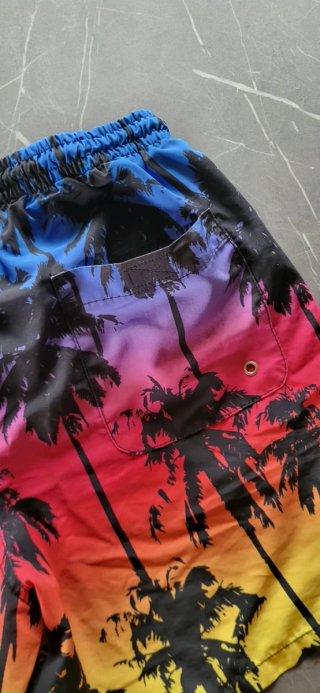 Costume uomo palme colorate