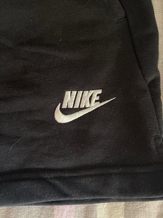 Pantalón chándal Nike niño negro