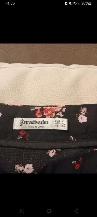 Falda pantalón Stradivarius XL
