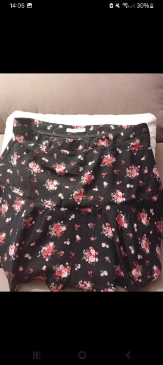 Falda pantalón Stradivarius XL