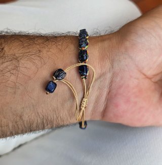 Pulsera Piedra Natural Hombre
