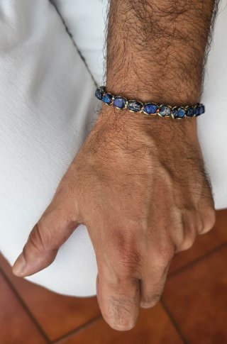 Pulsera Piedra Natural Hombre