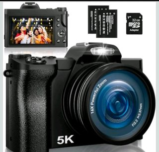 Fotocamera Digitale 5K 48MP AF Stabilizzazione New