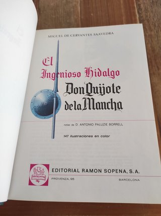Don Quijote. Miguel de Cervantes