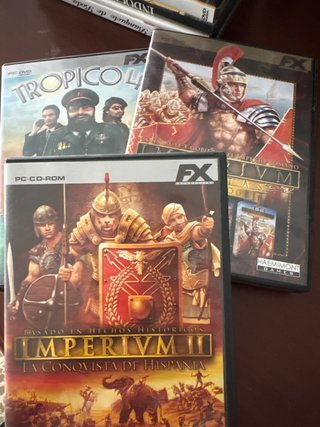 Videojuegos PC Tropico 4 e Imperivm III
