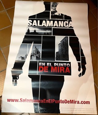 Cartel turistico Salamanca en el Punto de Mira