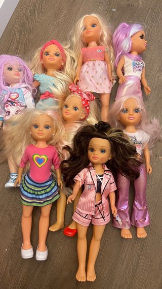 Lote 8 Muñecas Nancy