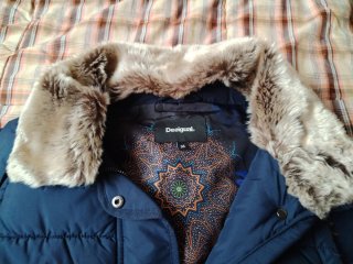 Anorak Desigual acolchado talla S/36