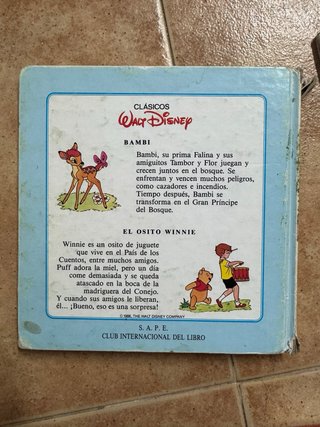 Colección libros clásicos Walt Disney