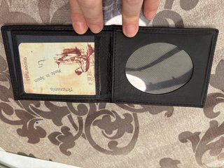 Cartera piel Ubrique hombre negra