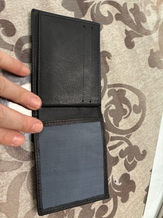 Cartera piel Ubrique hombre negra