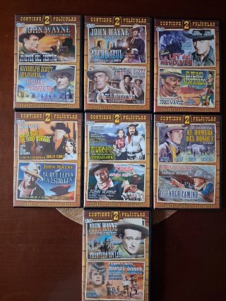 Lote 7 DVD - 14 Películas del Oeste