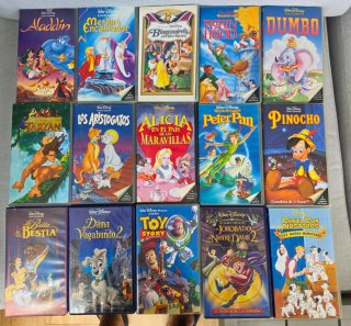 Colección Películas VHS Disney Clásicos