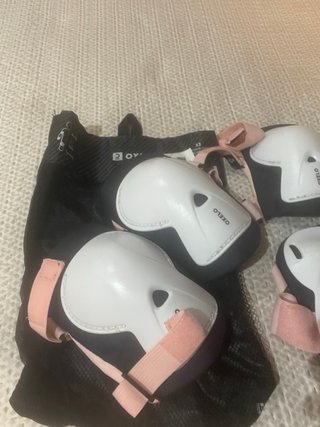 Conjunto rodilleras y coderas niña Talla S