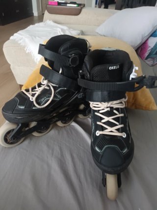 Patines en línea Oxelo + Casco + Bolsa