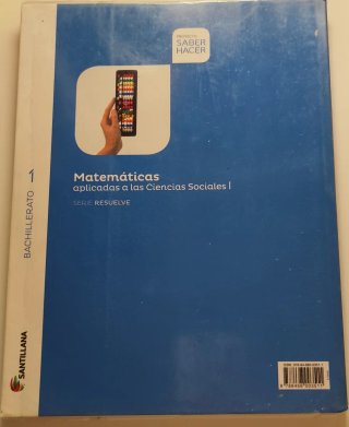 Matemáticas Aplicadas a las Ciencias Sociales I