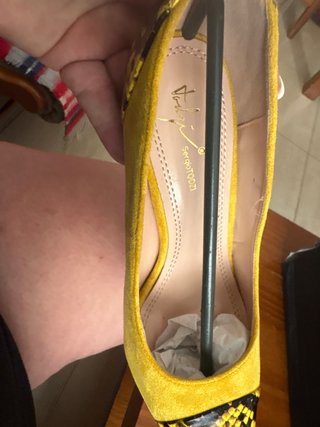 Zapatos de tacón Sergio Todzi amarillos