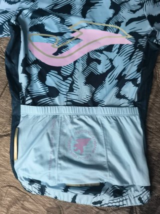 Maillot Ciclismo Joma Azul Estampado