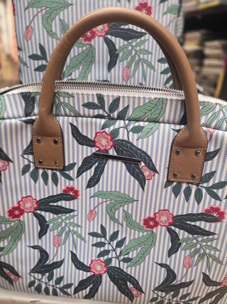 Pack Maletín Portátil + Mochila Parfois Floral