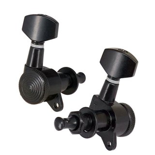 Clavijeros Guitarra Bloqueo negro o cromado 6R NUE