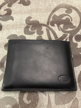 Cartera de piel para hombre