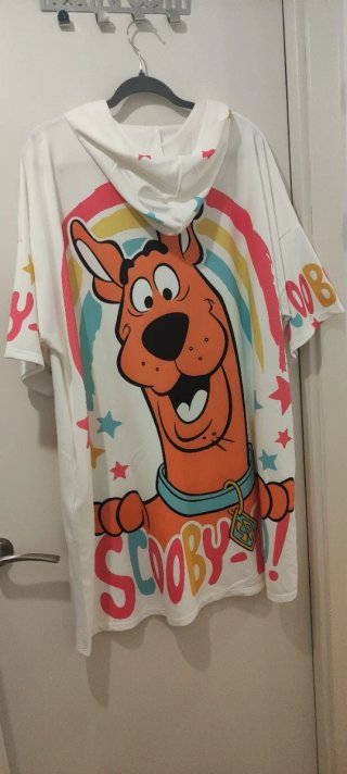 Vestido sudadera con capucha. Scooby Doo