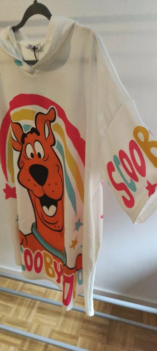 Vestido sudadera con capucha. Scooby Doo