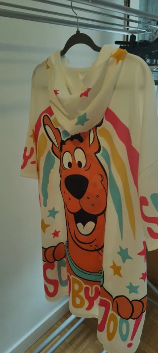 Vestido sudadera con capucha. Scooby Doo