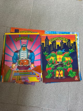 Colección 16 pósters Tortugas Ninja