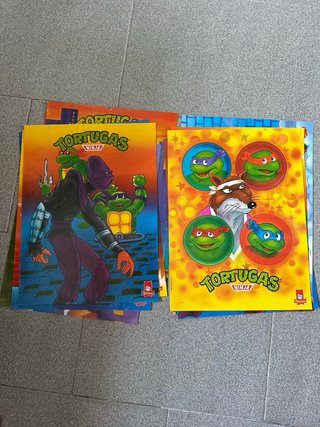 Colección 16 pósters Tortugas Ninja