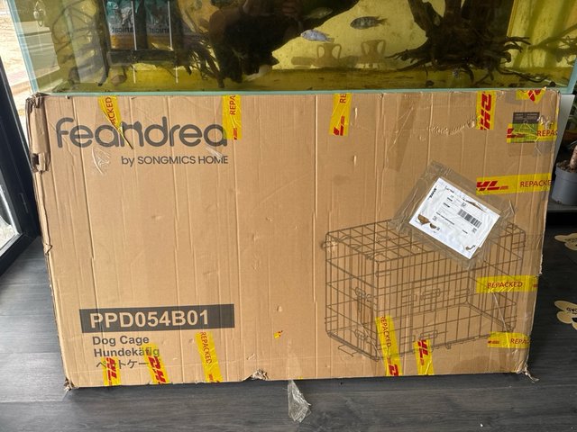 Jaula para perros Feandrea PPD054B01 Nueva