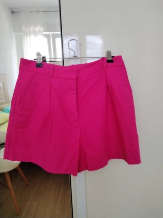 BERMUDAS ZARA (Beige, Rosa, Blanco)