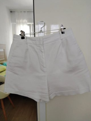 BERMUDAS ZARA (Beige, Rosa, Blanco)