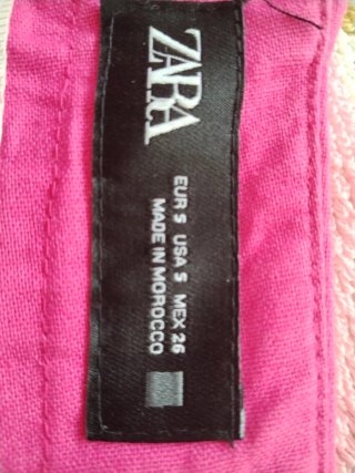 BERMUDAS ZARA (Beige, Rosa, Blanco)